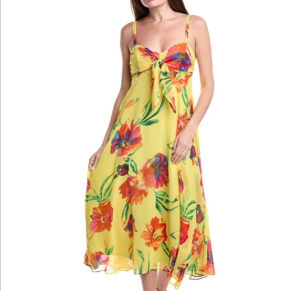 New Zarr Collection Yellow Maxi Dress